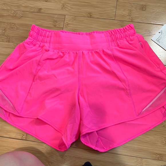 lululemon athletica Shorts Hot Pink Lululemon Shorts Hotty Hot Lr